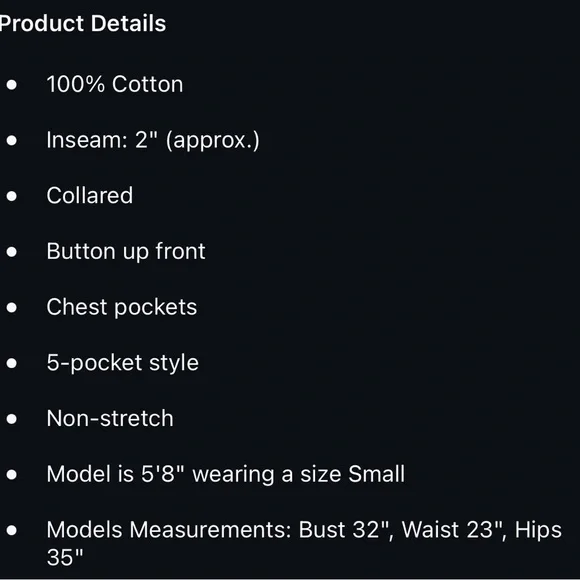 Denim romper - Picture 2 of 2